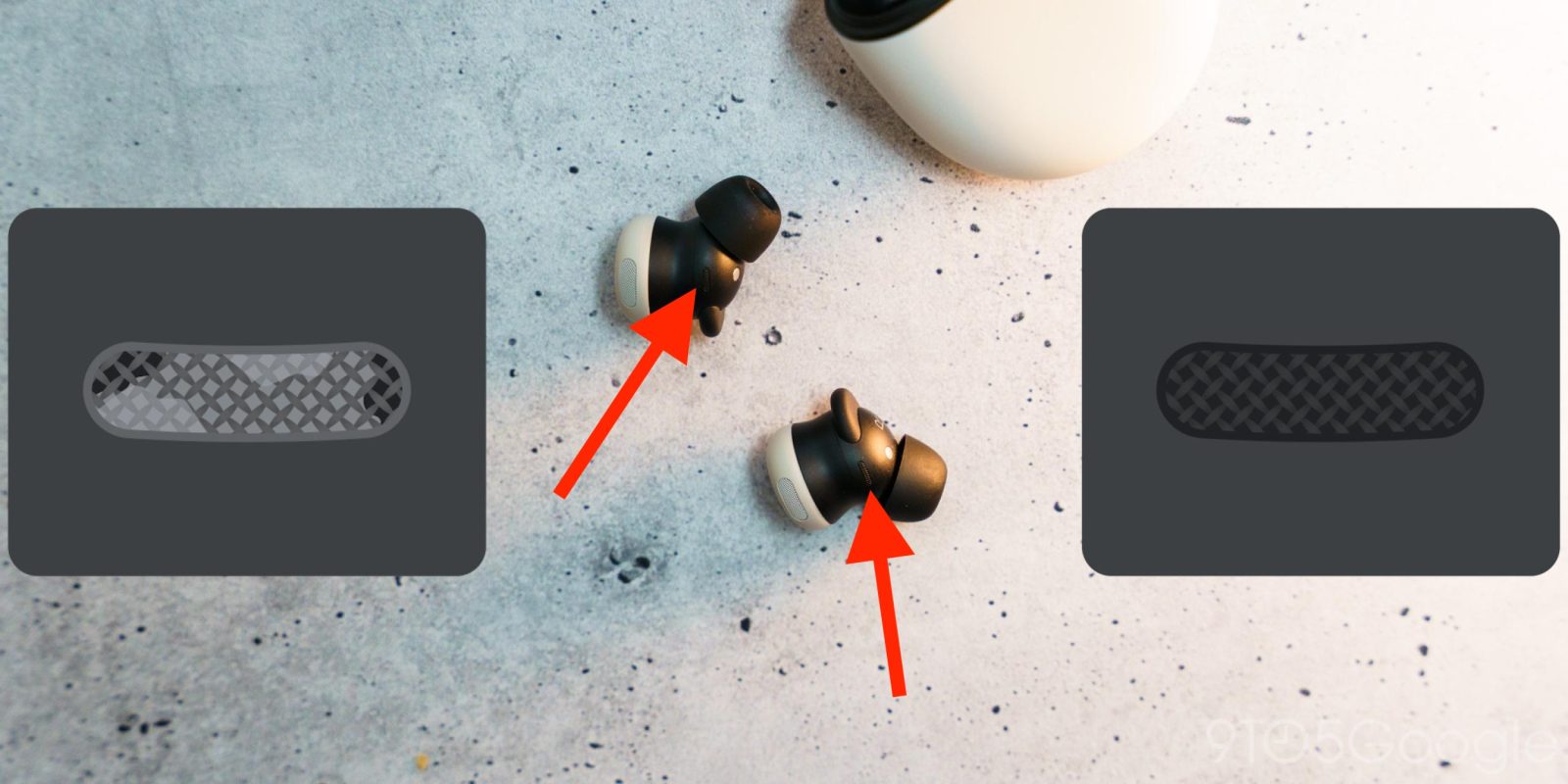 Pixel Buds Pro 2 clean mesh